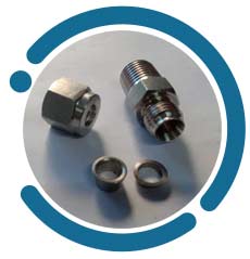 316L stainless steel compression fittings