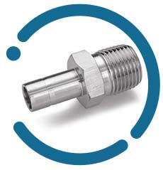 Alloy 347H NPT Male Adapters