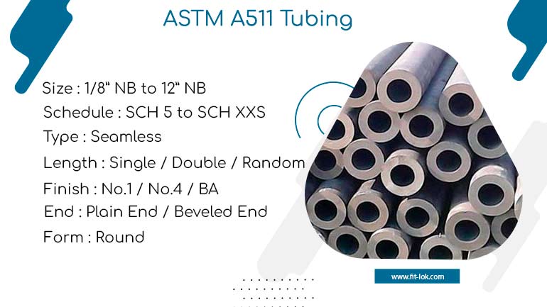 ASTM A511 Tubing