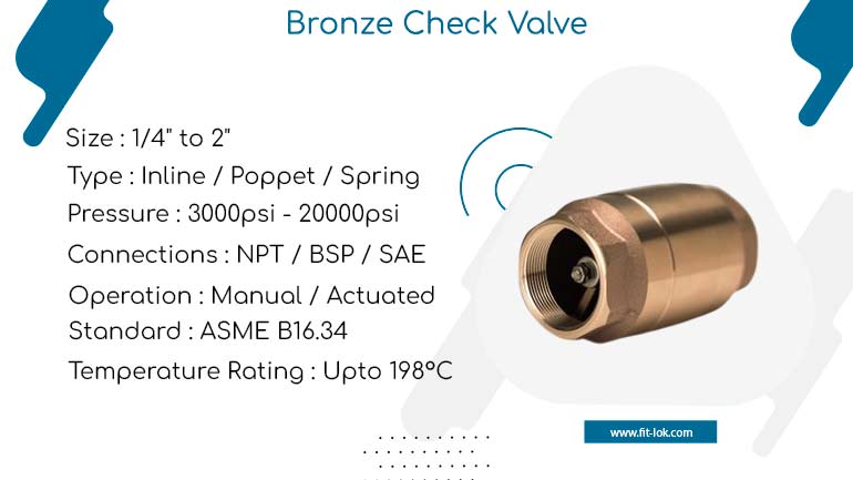 Bronze Check Valve