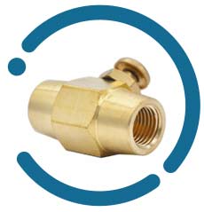 C93600 Alloy Poppet Check Valve