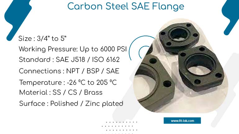 Carbon Steel SAE Flange