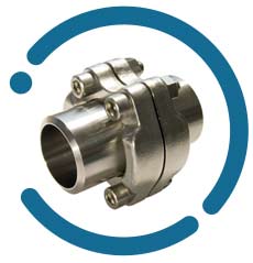 Code 61 SAE hydraulic flanges