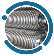 corrugated flexible stainless steel tube