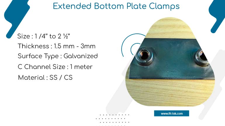 Extended Bottom Plate Clamps