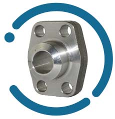 Flat face SAE hydraulic flanges