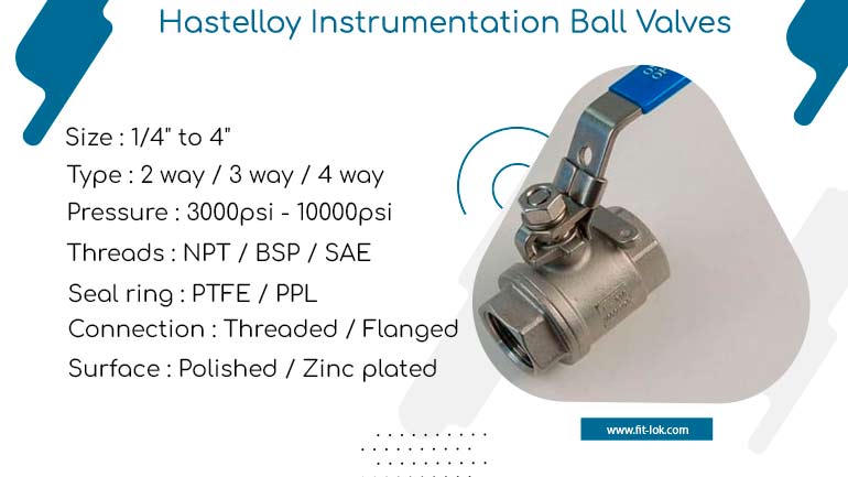 Hastelloy ball valves