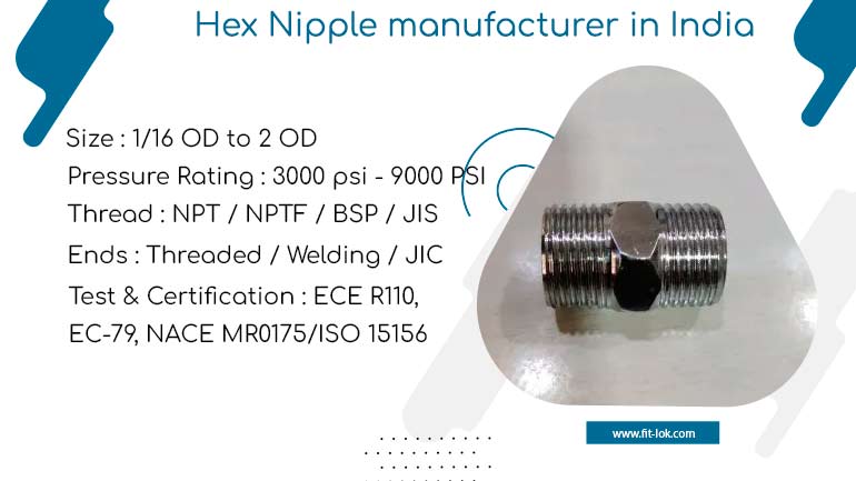Hex nipple