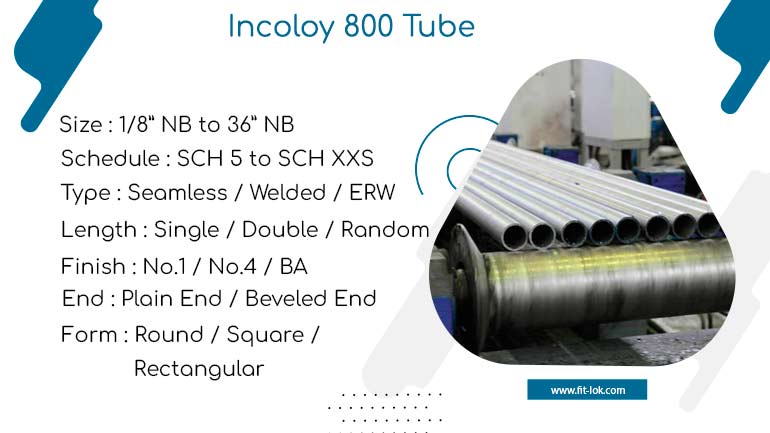Incoloy 800 Tube