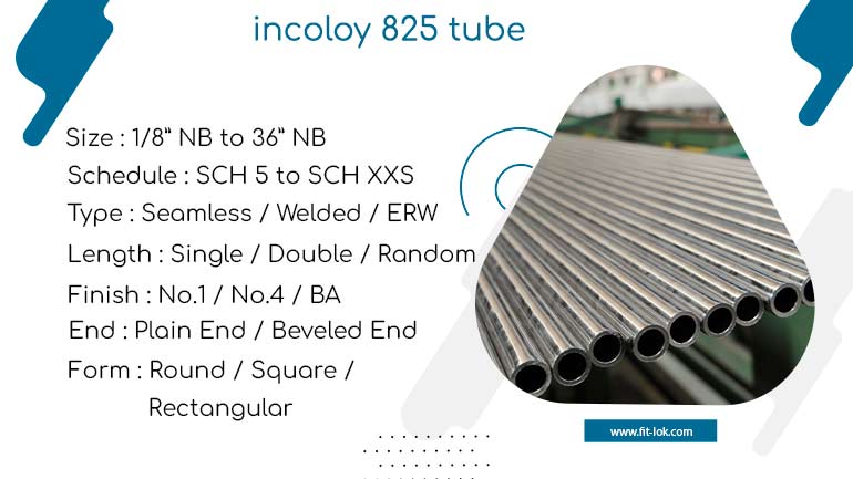 Incoloy 825 Tube