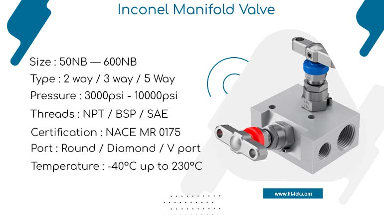 Inconel manifold valve