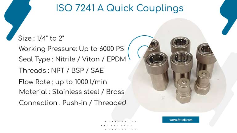 ISO 7241 A Quick Couplings