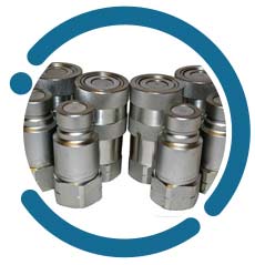 ISO 7241-b hydraulic coupling set