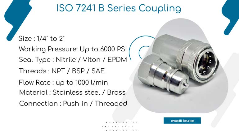 ISO 7241 B Series Coupling