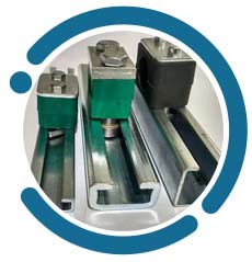 Mounting Rail Pipe Clamps