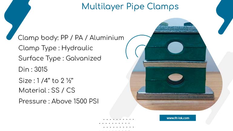 Multilayer Pipe Clamps