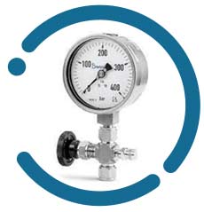 Pressure gauge valve