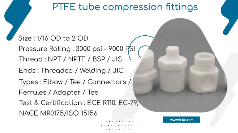 PTFE Tube Fittings