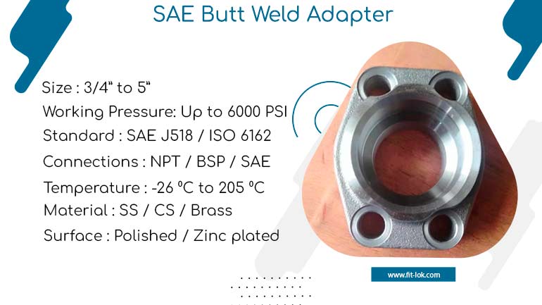 SAE Butt Weld Adapter