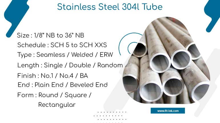 Stainless Steel 304L Tube