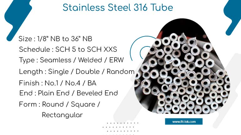 Stainless Steel 316 Tube