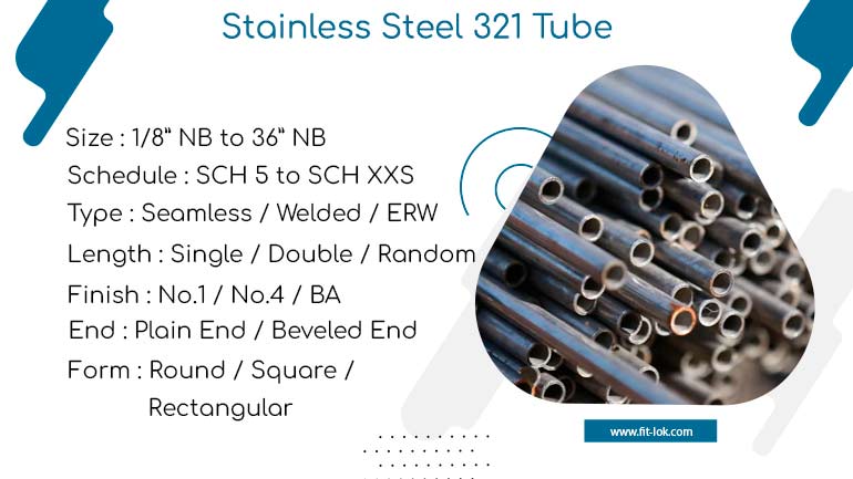 Stainless Steel 321 Tube