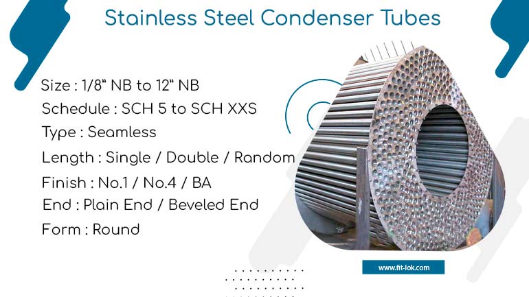 Stainless Steel Condenser Tubes