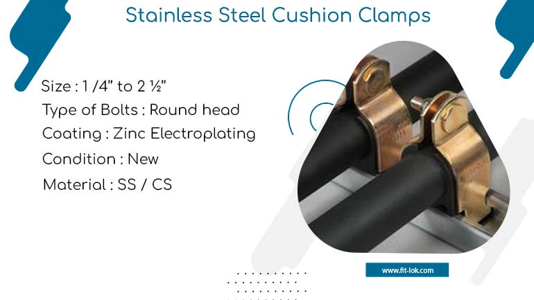 Stainless Steel Cushion Clamps