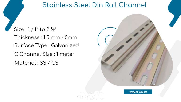 Stainless Steel Din Rail Channel