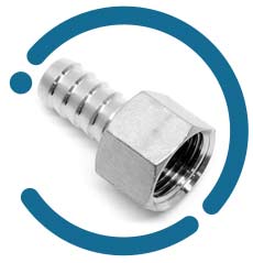 stainless steel female hose connector