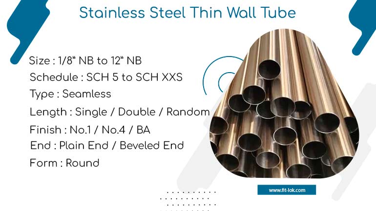 Stainless Steel Thin Wall Tube