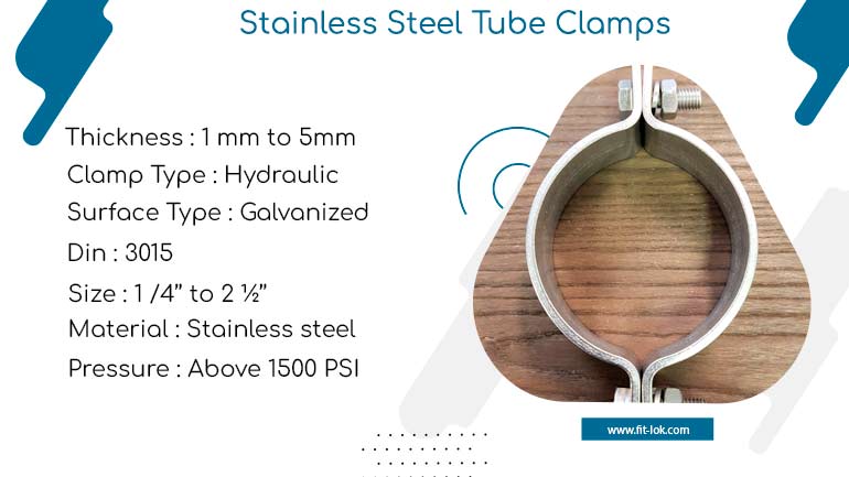 Stainless Steel Tube Clamps