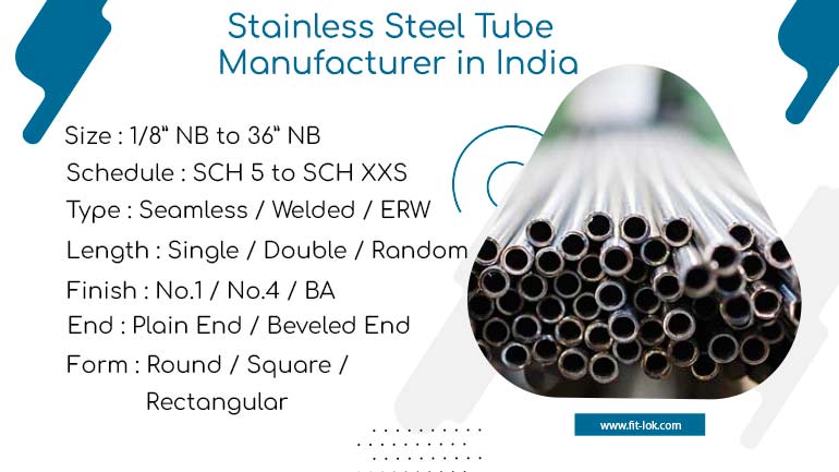 Stainless Steel Tube Manufacturer in India