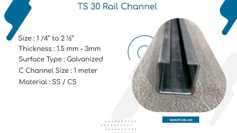TS 30 Rail Channel