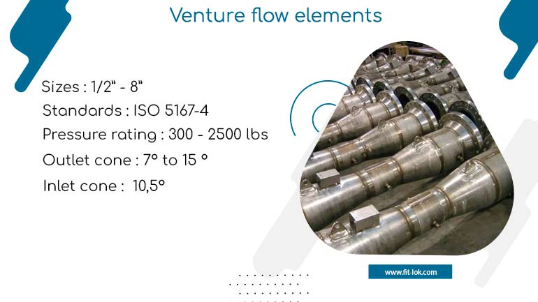 Venture flow elements